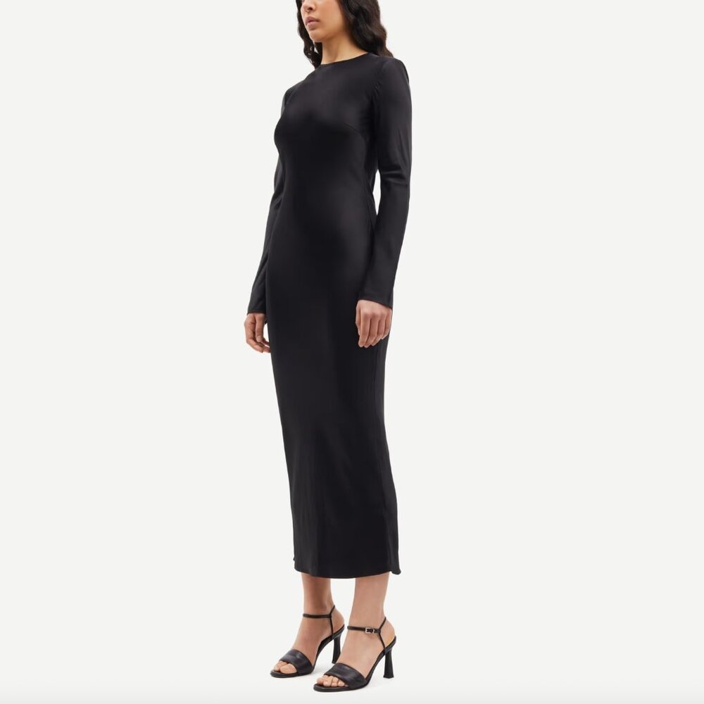 Samsoe Alina Long Dress - Gray